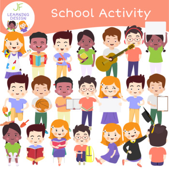 Preview of School Activity Clipart