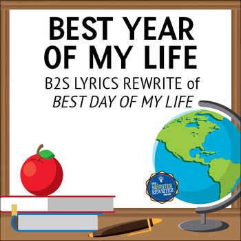 Preview of Classroom Song Lyrics for Best Day of My Life