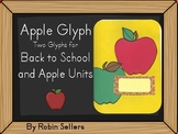 School Apple Glyph - Two Glyph Surveys for Back to School 