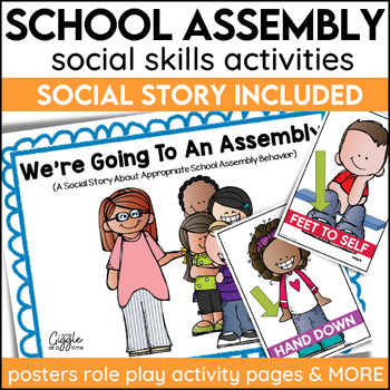 School Assembly Social Story & Social Skills Activities | Respect ...