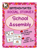 School Assembly Social Story for ASD, Non-Verbal, Special 