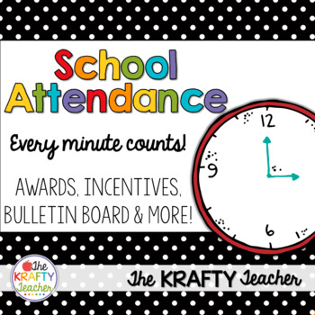 Preview of School Attendance Program, Awards, Bulletin Board, Every Minute Counts