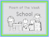 School- August Poem of the Week