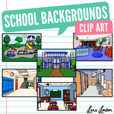 School Backgrounds Clip Art