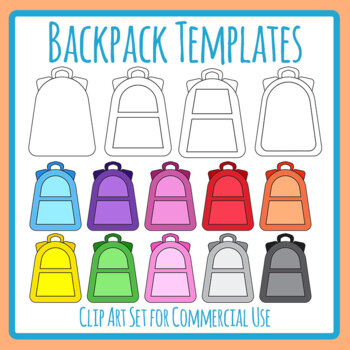 A School Backpack to Use for Doodling Or Planning | Free Printable  Papercraft Templates
