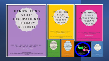 Preview of School-Based Occupational Therapy Teacher Referral/Screeners