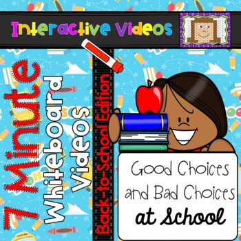 Preview of School Behavior - 7 Minute Whiteboard Videos Classroom Management