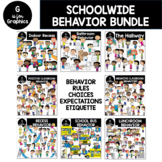 School Behavior, Rules, Etiquette, Expectations Bundle