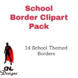 School Border Clipart Pack