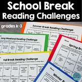 School Break Reading Challenges for Elementary Readers