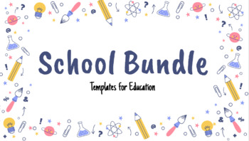 Preview of School Bundle