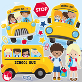 School Bus Clipart - CL1836
