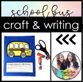 School Bus Craft and Writing | Primary Monthly Craft | Bac