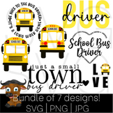 School Bus Driver Appreciation Bundle: 7 Cheerful Clipart 