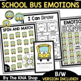 Identifying Feelings and Emotions School Bus First Week of