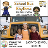 School Bus Rhythm Games for Fun Review and Assessment