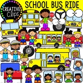 School Bus Ride {School Bus Clipart}