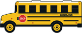 School Bus SVG, PNG, JPG files. Digital download.