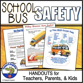 Preview of School Bus Safety Handouts