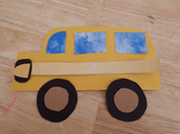 School Bus Template Craft