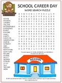 School Career Day Word Search | Vocabulary Activity Worksheet