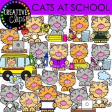 School Cats Clipart (Animals at School Clipart)