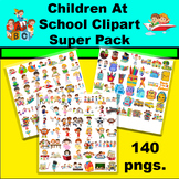 School Children Clipart Super Pack