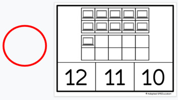 Preview of School- Chromebook-Laptop- Tens Frames- Clip Cards- Google Slides Activities