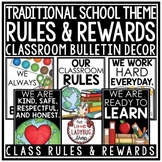 School Classroom Décor, Classroom Rules Reward Tag Back to