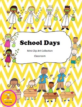 Preview of School Clip Art - Mini Collection