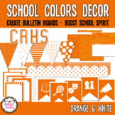 School Colors Classroom Decor and Bulletin Boards Kit - Or
