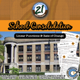 School Consolidation - Linear Rate of Change - 21st Centur
