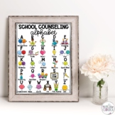 School Counseling Alphabet FREE Poster