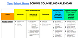 School Counseling Annual Calendar