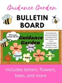 School Counseling Bulletin Board: Guidance Garden