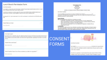 Preview of School Counseling Consent Permission Forms
