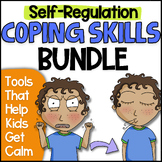 Self-Regulation Coping Skills Bundle: Calm Corner, SEL Les