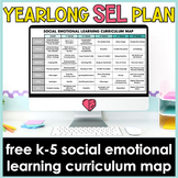 School Counseling Curriculum Map FREEBIE