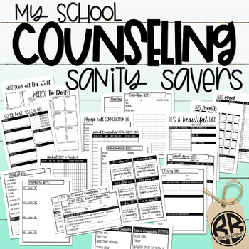 Preview of School Counselor Documentation and Planning