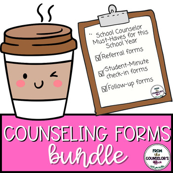 Preview of School Counseling Forms BUNDLE-Everything You Need in One Place