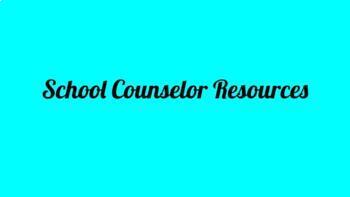 Preview of School Counseling Forms Bundle
