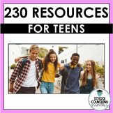 COMPLETE GROWING BUNDLE of every COUNSELING item for TEENS