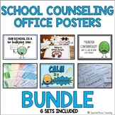 School Counseling Office Posters Bundle