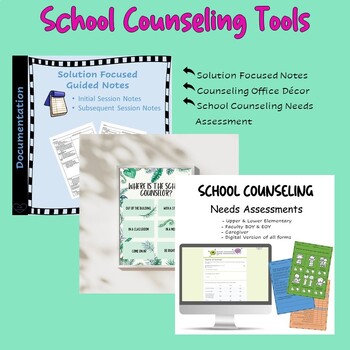 School Counseling Resource Bundle: Forms & Tools by The Kind Counselor