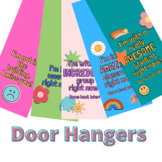 School Counseling/Social Worker Door Hangers