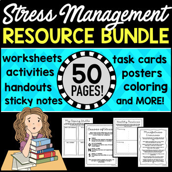 Preview of School Counseling—Stress and Anxiety Bundle