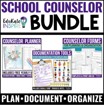 Preview of School Counseling Tools for Planning and Organization