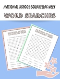 School Counseling Week Word Search Activity