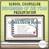 School Counselor Beginning of the Year Presentation