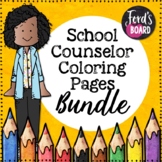 School Counselor Coloring Pages GROWING BUNDLE | Social Em